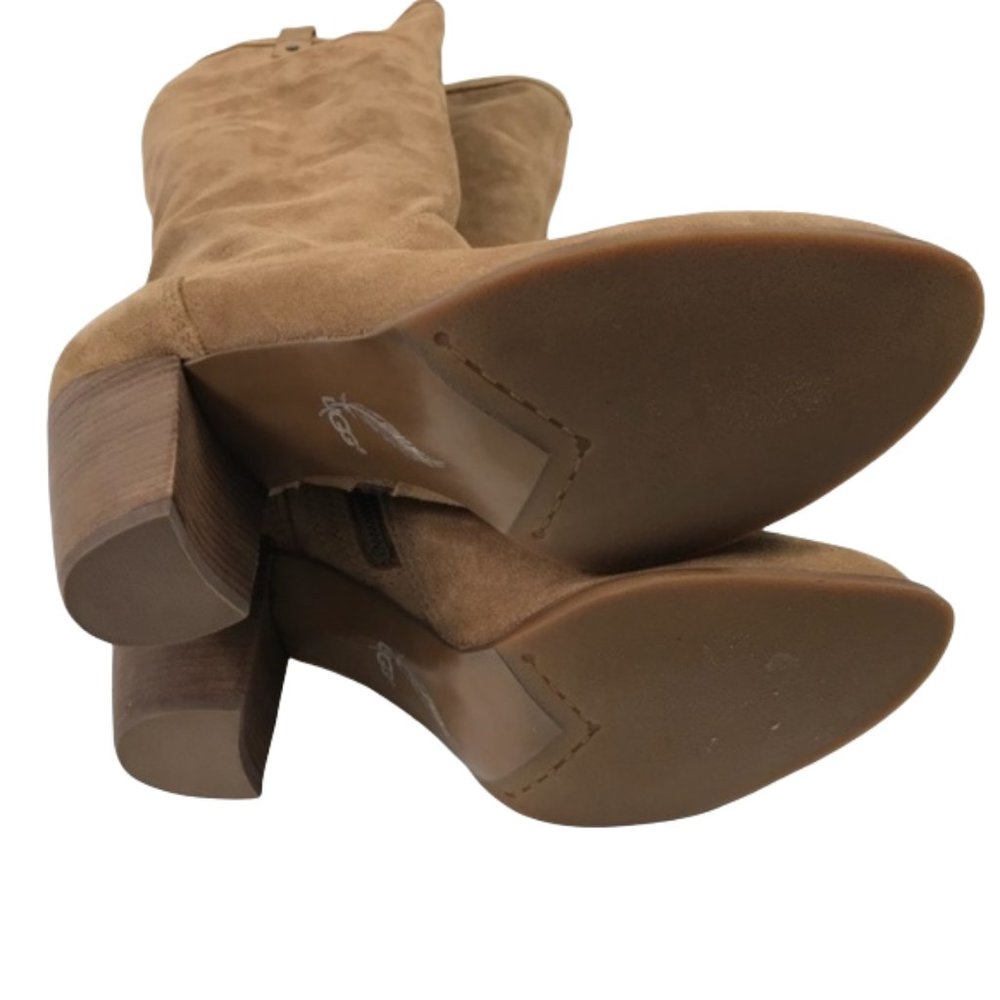 UGG Women’s Chestnut Suede Riding Boots Size 10 New - Picture 7 of 8